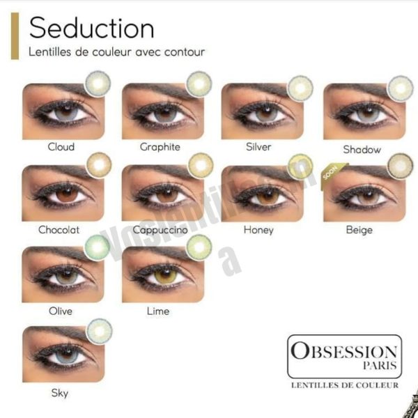 Obsession Paris Seduction Couleurs